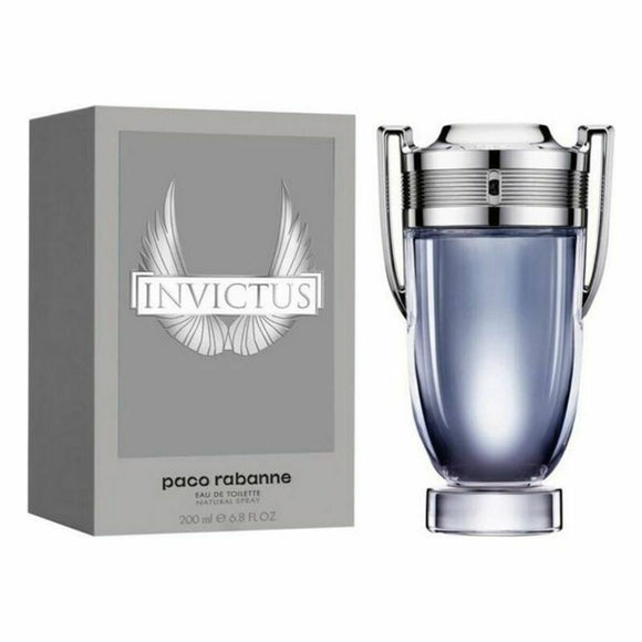 Men's Perfume Paco Rabanne INVICTUS EDT 200 ml-0