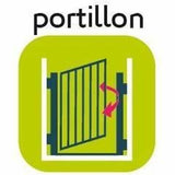 Safety barrier Nidalys Grey-4