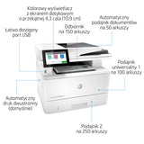 HP LaserJet Enterprise M430f Multifunction Printer, Black and White; Ethernet Only; Copier and Scanner