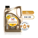 Car Motor Oil Totalenergies Quartz Ineo RCP 5 L 5W30-8