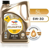 Car Motor Oil Totalenergies Quartz Ineo RCP 5 L 5W30-4