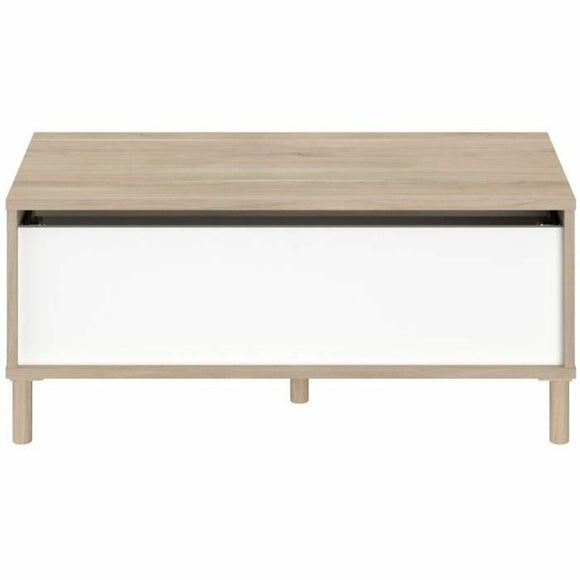 Lift-Top Coffee Table Parisot White 100 x 50 x 43,6 cm-0