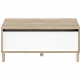 Lift-Top Coffee Table Parisot White 100 x 50 x 43,6 cm-0