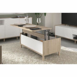 Lift-Top Coffee Table Parisot White 100 x 50 x 43,6 cm-4