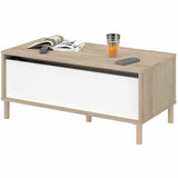 Lift-Top Coffee Table Parisot White 100 x 50 x 43,6 cm-1