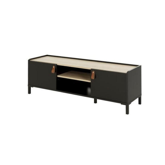 TV furniture Gami Black Oak (136 x 40 x 44 cm)-0