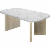 Centre Table White 105 x 58 x 39 cm-0