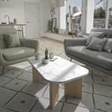 Centre Table White 105 x 58 x 39 cm-8