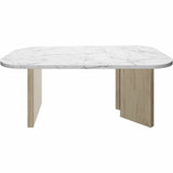 Centre Table White 105 x 58 x 39 cm-7