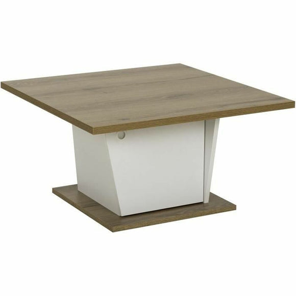 Centre Table Diagone White Oak 69 x 69 x 38 cm-0
