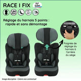 Car Chair Nania RACE Zebra ISOFIX-2