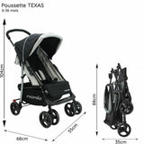 Baby's Pushchair Nania Texas Black-1