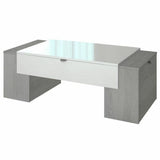 Centre Table Lucky 123 x 42 x 55 cm White-4