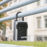 Safety-deposit box Master Lock 5440EURD Keys Black/Silver Zinc 18 x 8 x 6 cm (1 Unit)-1