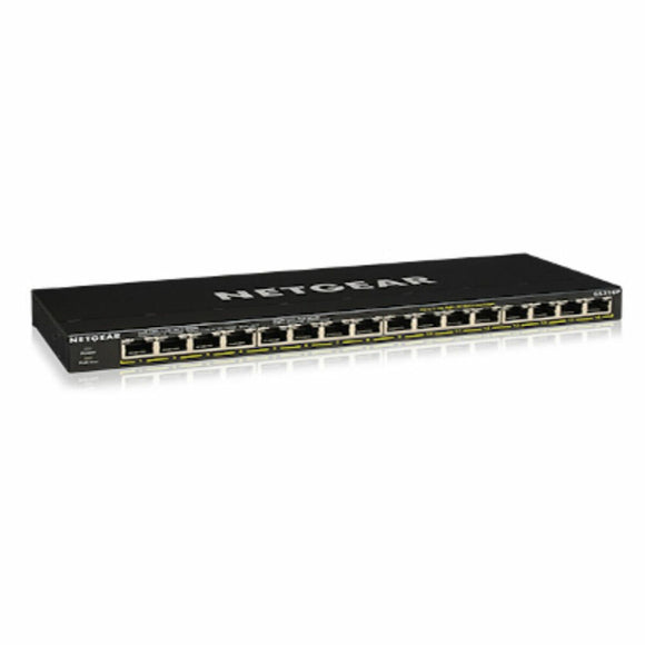 Switch Netgear GS316P-100EUS RJ-45x16 Black-0