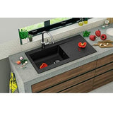 Sink with One Basin and Drainer Stradour-1