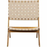 Garden chair Beau Rivage Beige 75 x 73 x 60 cm Foldable 2 Units-4