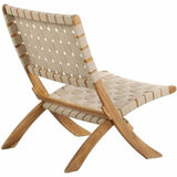 Garden chair Beau Rivage Beige 75 x 73 x 60 cm Foldable 2 Units-2