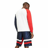 Men’s Sweatshirt without Hood Tommy Hilfiger Knit Crew White-3