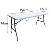 Folding Table ZJF152CZ 152 x 70 x 74 cm-1