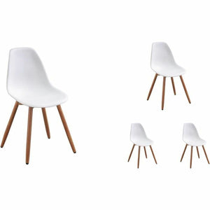 Garden chair White 50 x 55 x 85,5 cm (4 Pieces)-0