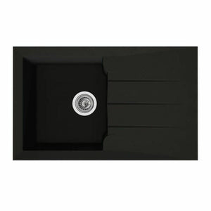 Sink with One Basin Stradour Alineo Black-0