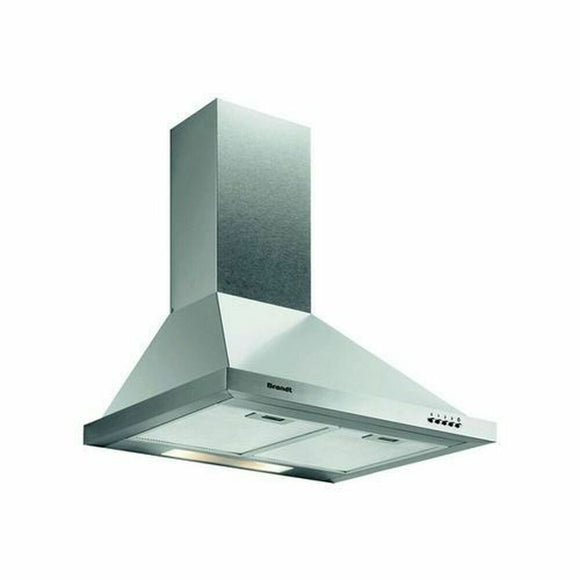 Conventional Hood Brandt AD1006X 80W 600 m3/h Stainless steel (60 cm)-0