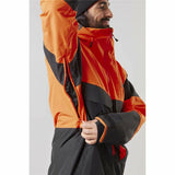 Ski Jacket Picture Anton Orange Men-6