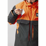 Ski Jacket Picture Anton Orange Men-5