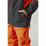 Ski Jacket Picture Anton Orange Men-4