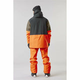 Ski Jacket Picture Elfyn Orange Men-7