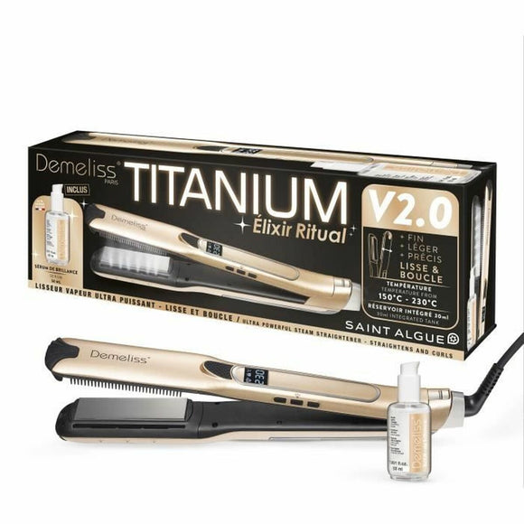 Hair Straightener Saint-Algue TITANIUM V2 ELIXIR RITUAL DEMELISS-0