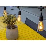 Wreath of LED Lights Lumisky Black Grey-4