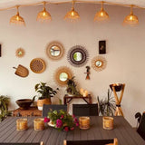 Wreath of LED Lights Lumisky Black-1