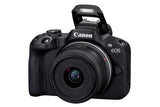 Canon EOS R50 Black + RF-S 18-45mm F4.5-6.3 IS STM Kit Mirrorless Camera