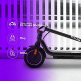 Electric Scooter EZWAY Black 450 W 25 km/h-4