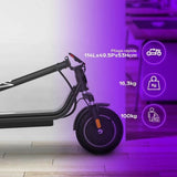 Electric Scooter EZWAY Black 450 W 25 km/h-4