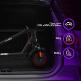 Electric Scooter Urbanglide 100 MAX Black 350 W 25 km/h-1