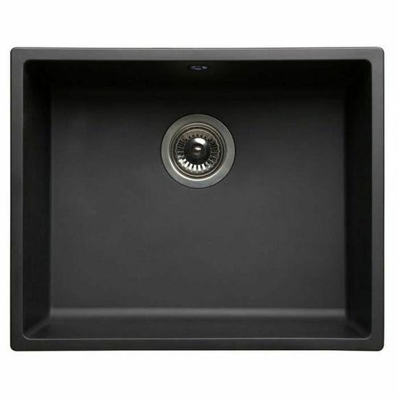 Sink with One Basin Nord Inox Black Multicolour 1 Piece-0