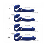 Vibrator Strap-on-me 6017401 Blue L-4