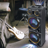 Portable Bluetooth Speakers Muse M-1988 DJ Black-13