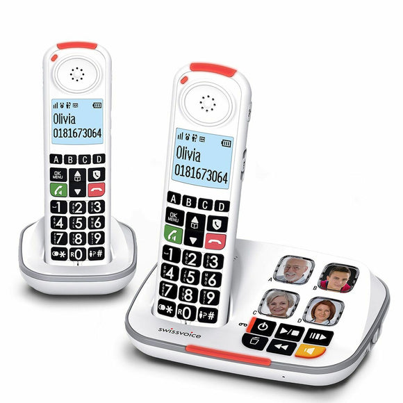 Wireless Phone Swiss Voice Xtra 2355 Duo White-0
