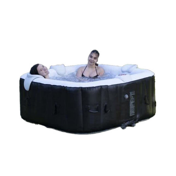 Inflatable Spa Sunspa Squared Black 6 persons (185 x 185 x 65 cm)-0