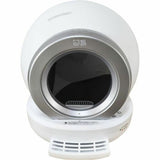 Cat Litter Box White Grey-5