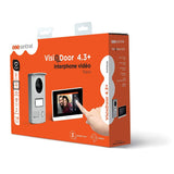 Smart Video-Porter SCS SENTINEL Visiodoor 4.3 Aluminium-1