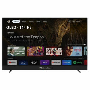 Smart TV Continental Edison CELEDGAM43QL24B6 4K Ultra HD 43" QLED-0