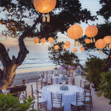 Lantern set Lumisky HIMALAYA Beige Ø 30 cm 3 Pieces-1