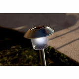 Solar lamp Lumisky Alesia LED Silver Stainless steel Cool White (8 Units)-2