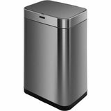 Waste bin Kitchen Move Grey Metal Stainless steel 60 L-0