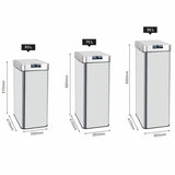 Waste bin Kitchen Move Grey 60 L-5